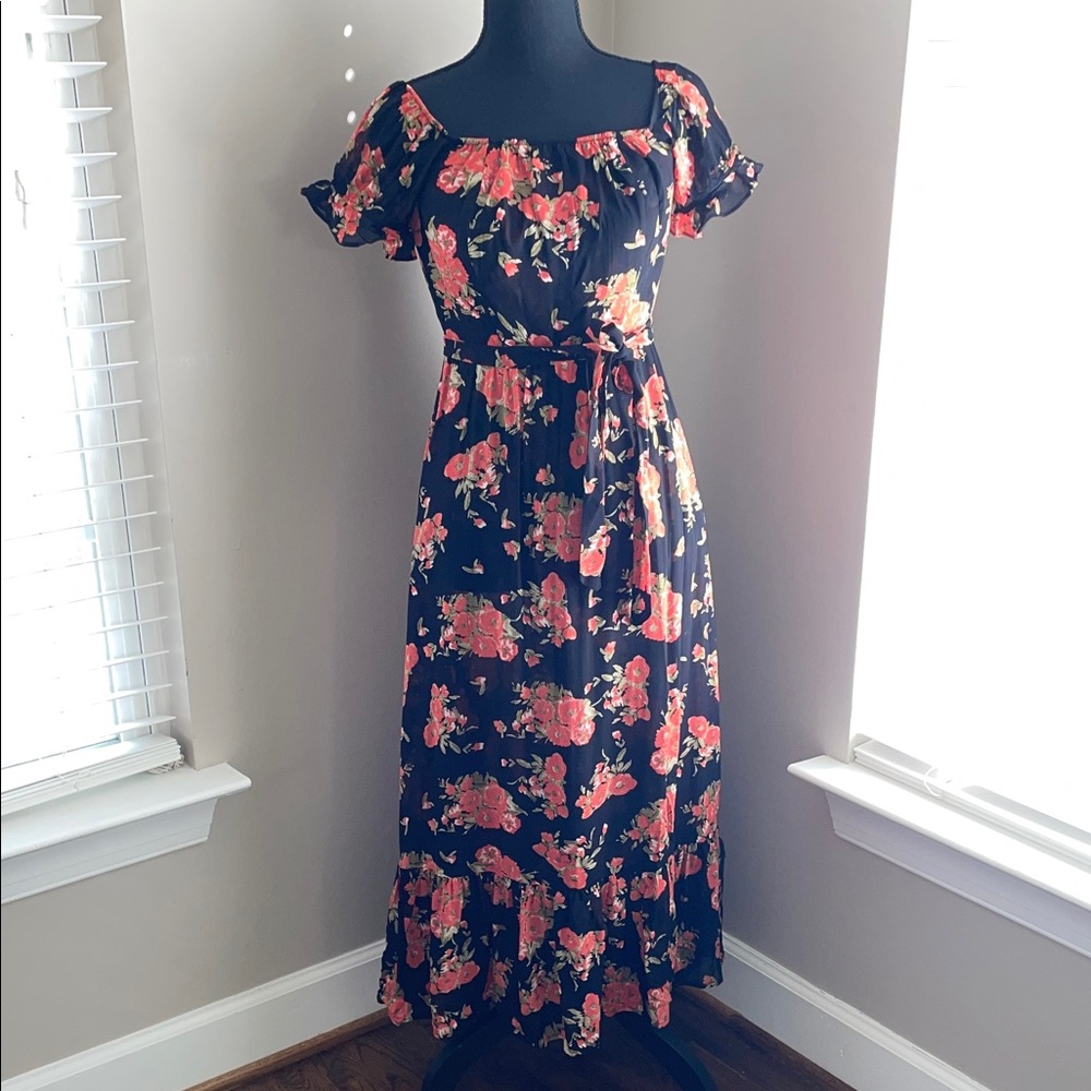 Reformation floral Maxi Dress 4